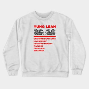 Yung Lean Discography Crewneck Sweatshirt